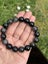 Silver-Cat-Eye Obsidian Bracelet | Crystal | Root-Chakra Carousel 2