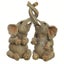 NNEOBA Adorable Elephant Couple Figurine Carousel 1