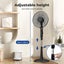 Spector Pedestal Fan Oscillating 28 Speeds Standing Cooler with Remote Control Carousel 6