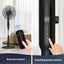 Spector Pedestal Fan Oscillating 28 Speeds Standing Cooler with Remote Control Carousel 8
