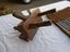 Antique Mathieson Brass and Wood Plough Plane and Various Blades Carousel 1