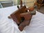Antique Mathieson Brass and Wood Plough Plane and Various Blades Carousel 4