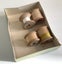 ** VINTAGE COTTON THREAD BOX ** COATS ** WITH 4 WOODEN REELS ** Carousel 2