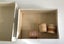 ** VINTAGE LINEN THREAD BOX ** W & J KNOX’S ** WITH 3 WOODEN REELS ** Carousel 4