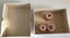 ** VINTAGE LINEN THREAD BOX ** W & J KNOX’S ** WITH 3 WOODEN REELS ** Carousel 2