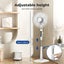 Spector Pedestal Fan Tilt & Oscillating 28 Speed Cooler Timer Adjustable Height Carousel 6