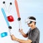 Meta Quest 3 Lightsaber Controller Extension Pole Stand - VR Glasses Accessor... Carousel 2