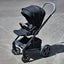 NUNA Mixx Next Stroller - Caviar with Chocolate handle Carousel 1