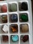 Bulk Lot -12 Fan Gemstone Pendants/Charms Carousel 1