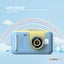 Kids HD Digital Camera Blue - Children's Selfie Photo Video 2.4 Inch Screen Carousel 2