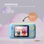 Kids HD Digital Camera Blue - Children's Selfie Photo Video 2.4 Inch Screen Carousel 5