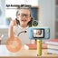 Kids HD Digital Camera Blue - Children's Selfie Photo Video 2.4 Inch Screen Carousel 8