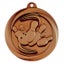 3D Ten Pin Bowling Medals - Gold, Silver & Bronze Including Engraving Carousel 3