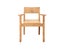 Colva Teak Outdoor Dining Arm Chair Carousel 8