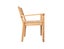 Colva Teak Outdoor Dining Arm Chair Carousel 10
