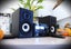 Beautiful STYLE, Great SOUND, JVC MICRO set RADIO+ CD+ SPKRS + REMOTE: all WORKS Carousel 5