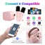 Karaoke Machine Mini for Kids Adults Portable Bluetooth Speaker w 2 Microphones Carousel 3