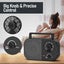 Portable Retro AM/FM/SW Radio with Knobs, 3.5mm Headphone Support Carousel 5