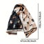 NNETM Cozy Double-Sided Cat Scarf for Winter Style Carousel 2