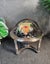 Black Onyx & Gemstone Globe with Compass & Silver-toned Stand. Carousel 5