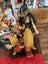 Set of. Vintage Ramayana figures Indonesian wooden Carousel 4