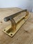 Heavy solid brass handle perfect for hand or tea towel rail. Carousel 3