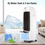 Portable Air Cooler Evaporative Cooling Fan Purifier Humidifier 4in1 Carousel 4