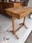 An Antique Karelian Birch Side Table or Small Console Table Carousel 10