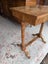 An Antique Karelian Birch Side Table or Small Console Table Carousel 16