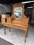 NZ Colonial Solid Kauri Swing Mirror Dressing Table Carousel 18