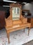 NZ Colonial Solid Kauri Swing Mirror Dressing Table Carousel 3