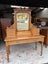 NZ Colonial Solid Kauri Swing Mirror Dressing Table Carousel 1