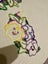 A sweet little hand embroidered Vintage Linen Cloth- Pansies Carousel 3