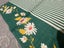 A sweet little vintage Linen Cloth - Stripes and flowers Carousel 2
