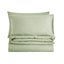 Dreamaker Linen Cotton Duvet Cover Set Sage - Queen Bed Carousel 12