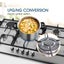 Gas Cooktop Stove Top Cooker 87cm Carousel 7