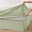 Dreamaker Linen Cotton Sheet Set Sage - Super King Bed Carousel 9