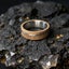 (Tungsten Ring) Premium Tungsten Ring Wood Ring for Men Comfort Fit RTU59YX-1 Carousel 4
