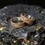 (Tungsten Ring) Premium Tungsten Ring Wood Ring for Men Comfort Fit RTU59YX-1 Carousel 5
