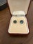 Paua earrings with Sterling silver studs Carousel 1