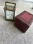 Carriage clock with original case and key Carousel 6