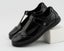 Girls Black Leather School Shoes, Mary Jane Flats, Soft-soled Anti-slip Carousel 1