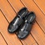Girls Black Leather School Shoes, Mary Jane Flats, Soft-soled Anti-slip Carousel 3