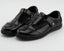 Girls Black Leather School Shoes, Mary Jane Flats, Soft-soled Anti-slip Carousel 7