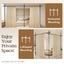 Room Divider Curtain Rod Space Partition Separator Carousel 3
