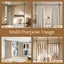 Room Divider Curtain Rod Space Partition Separator Carousel 4
