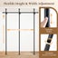 Room Divider Curtain Rod Space Partition Separator Carousel 5