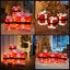 Christmas LED Lights Gift Boxes Xmas Tree Decorations Carousel 4
