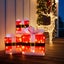 Christmas LED Lights Gift Boxes Xmas Tree Decorations Carousel 9