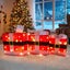 Christmas LED Lights Gift Boxes Xmas Tree Decorations Carousel 10